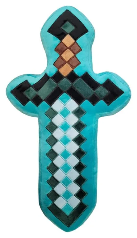 Minecraft Pillow – Diamond Sword 45 cm