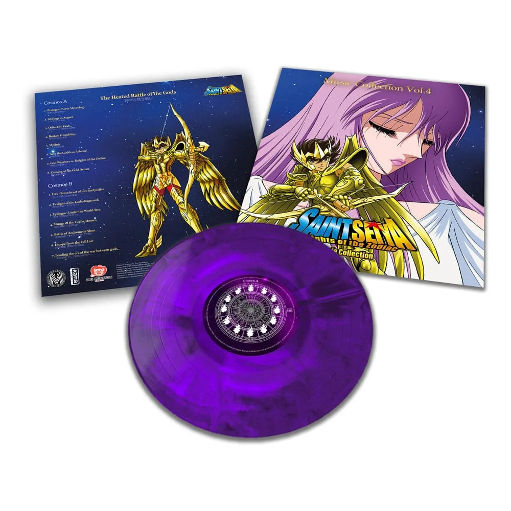 Saint Seiya Vinyl Record – Music Collection Vol. 4