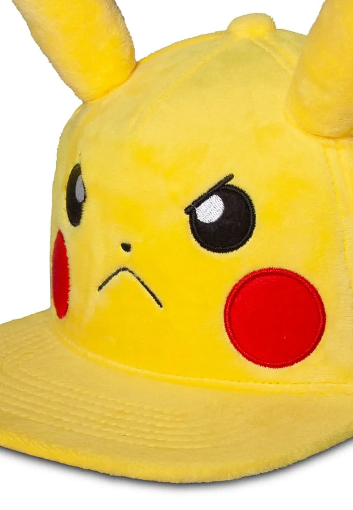 Pokémon Snapback Cap – Angry Pikachu 3