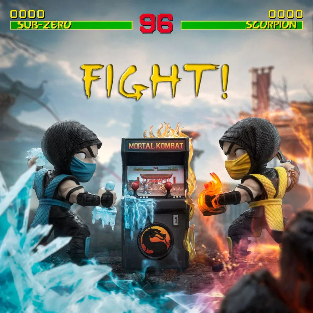 Mortal Kombat Figure Set – Scorpion vs Subzero Arcade 15 cm 6