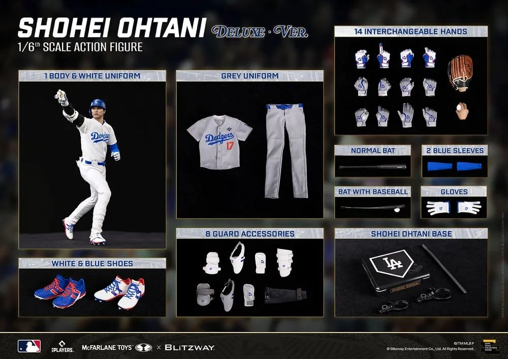Major League Baseball Action Figure – Shohei Ohtani DX 35 cm 21