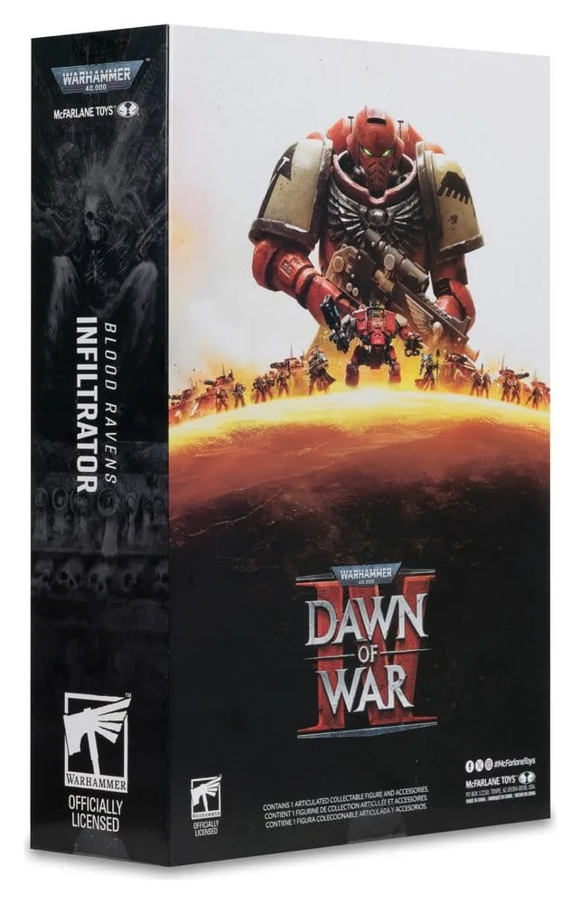 Warhammer 40,000 Action Figure – Blood Ravens Infiltrator 20 cm 9