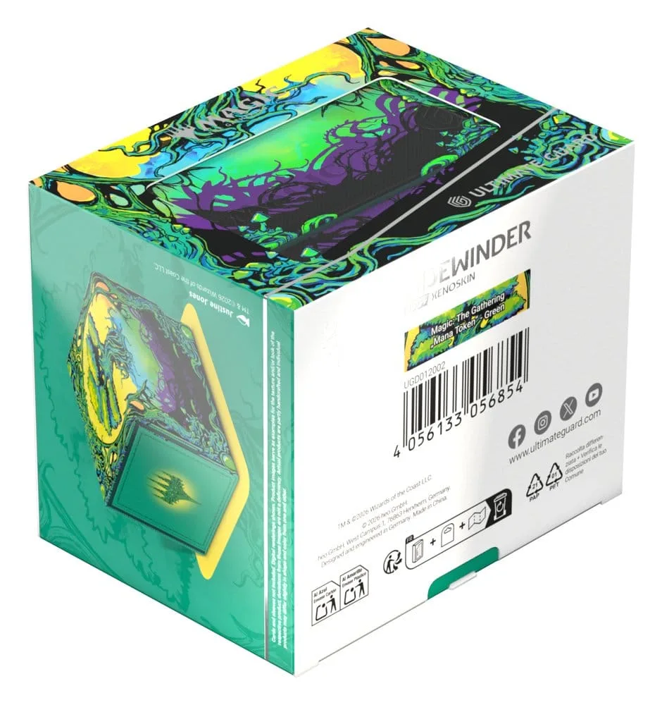 MTG Deck Box – Ultimate Guard Sidewinder 100+ Mana Token Forest 14