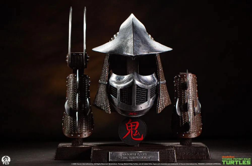 TMNT Life-Size Armor Set – Shredder Electroplated Edition 53 cm 2