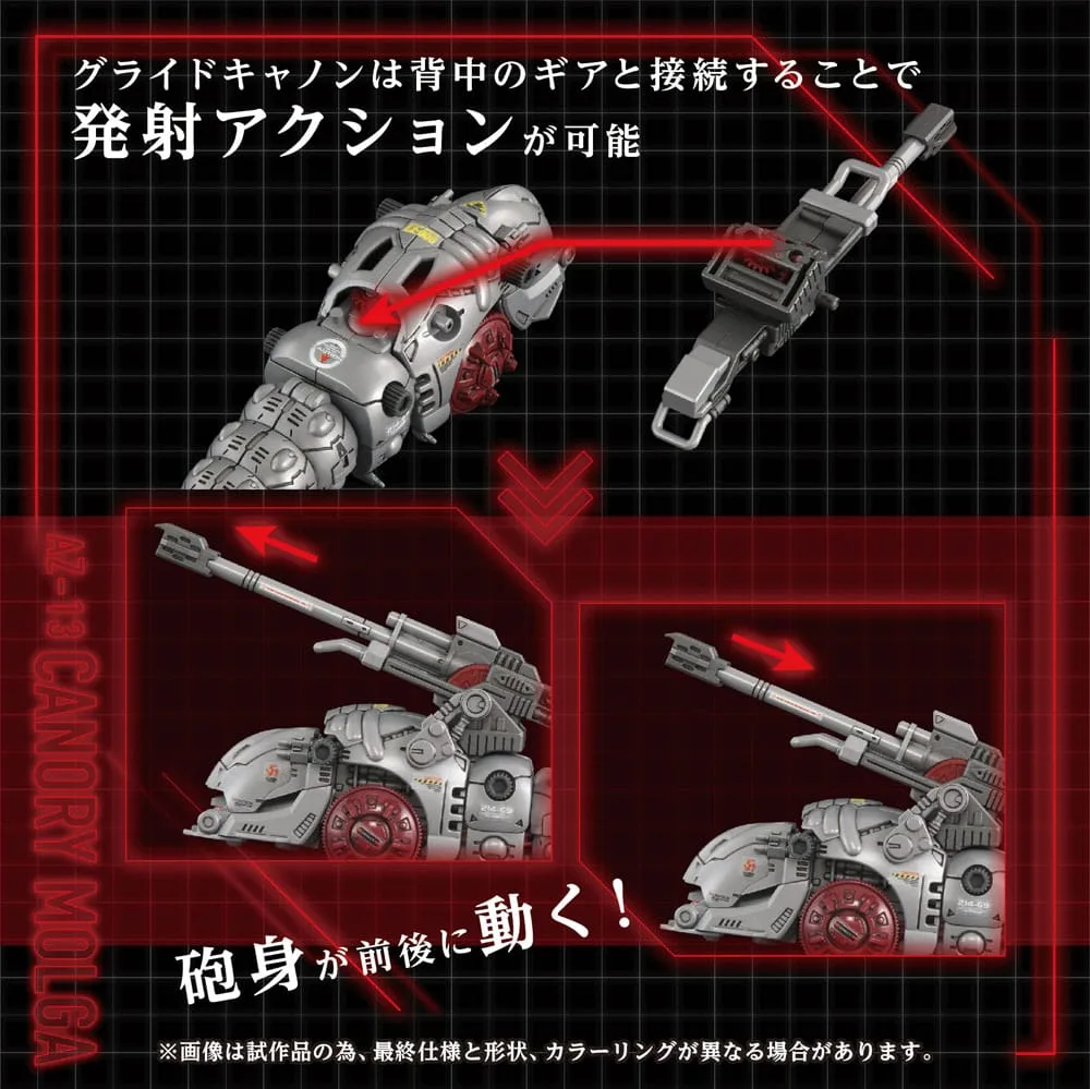 Zoids Model Kit – AZ-13 Canory Molga 1/72 19 cm 4