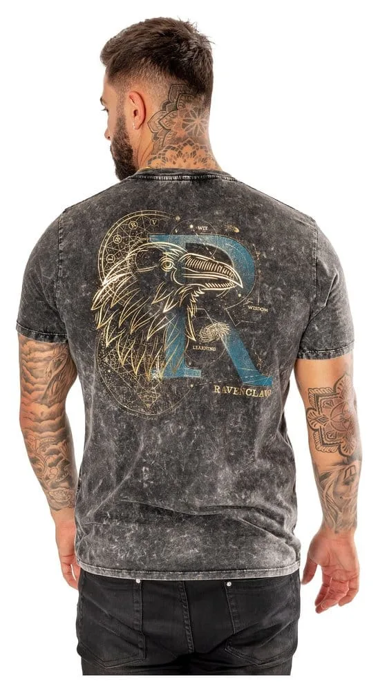 Harry Potter T-Shirt – Ravenclaw Acid Wash Size S