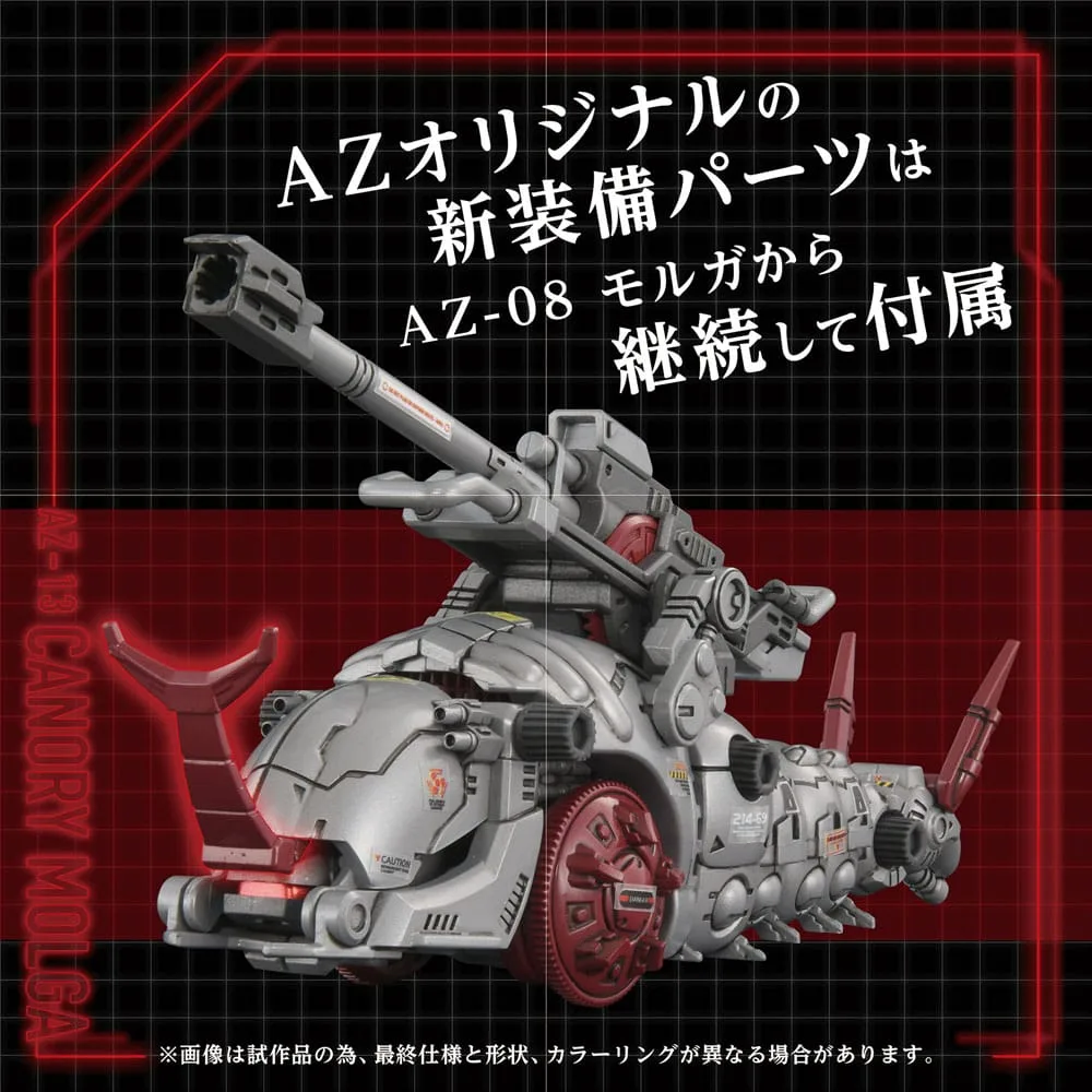 Zoids Model Kit – AZ-13 Canory Molga 1/72 19 cm 6
