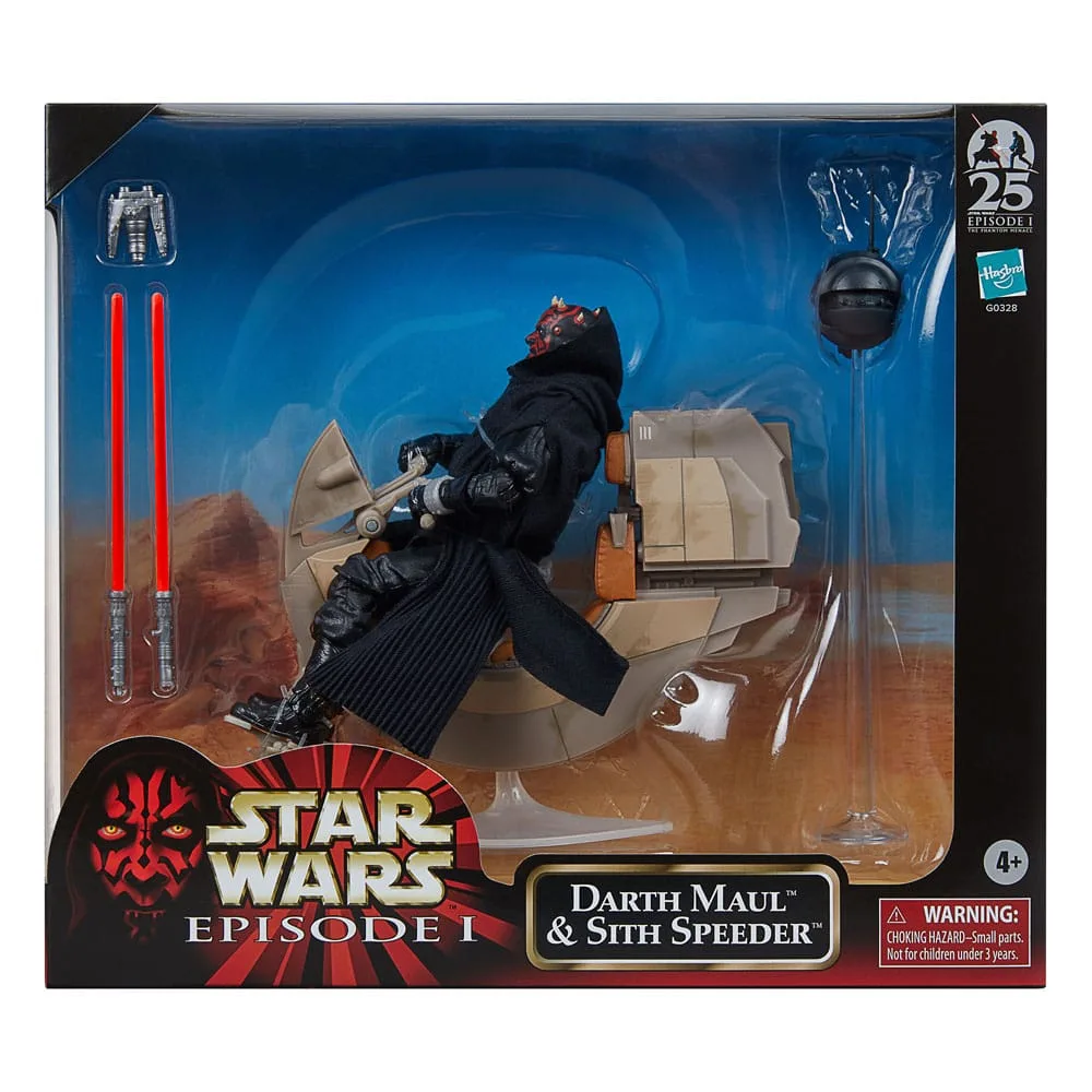 Star Wars Figure and Vehicle Set – Darth Maul with Sith Speeder 14