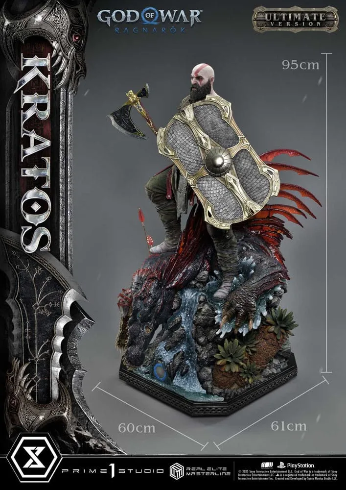 God of War Ragnarok Statue – Kratos Ultimate 95 cm 11
