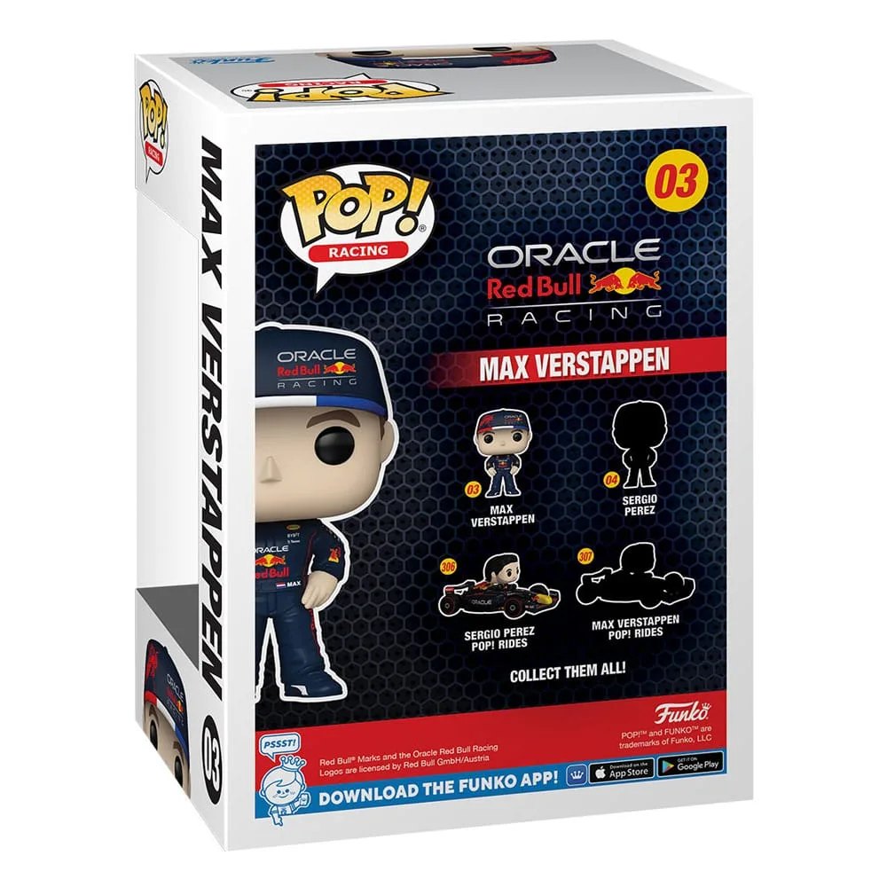 Formula 1 Vinylfigur – Funko Pop Max Verstappen 9 cm 3