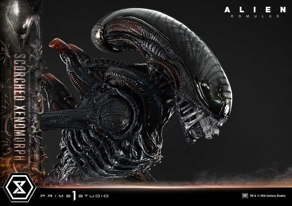 Alien Romulus Statue – Scorched Xenomorph 98 cm 23