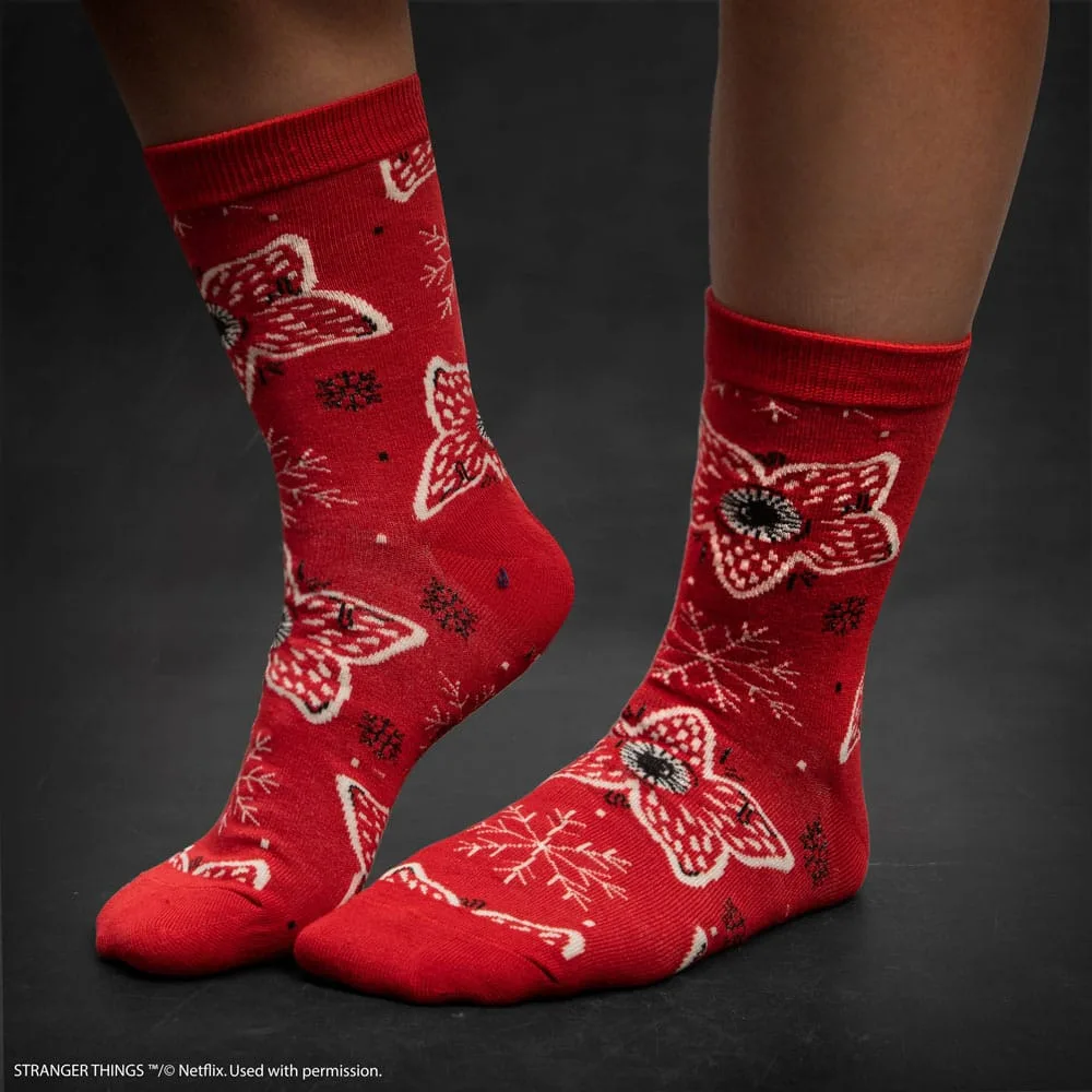 Stranger Things Crew Socks – Three-Pair Set EU 35–45 2
