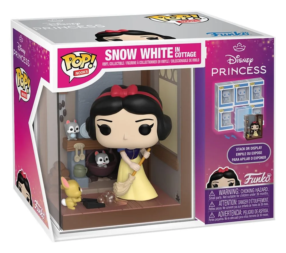 Snow White Vinyl Figure – Funko Pop Nooks Dwarfs House 9 cm 2