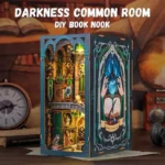 Darkness Common Room Book Nook – CuteBee Wooden Kit 23 x 11 cm 2