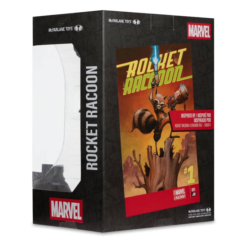 Marvel PVC Statue – Rocket Raccoon A Chasing Tale 1/6 Scale 18 cm 10