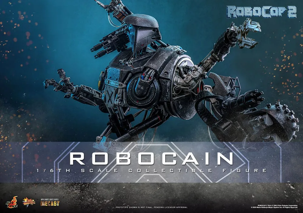 RoboCop 2 Action Figure – RoboCain Diecast 40 cm 2