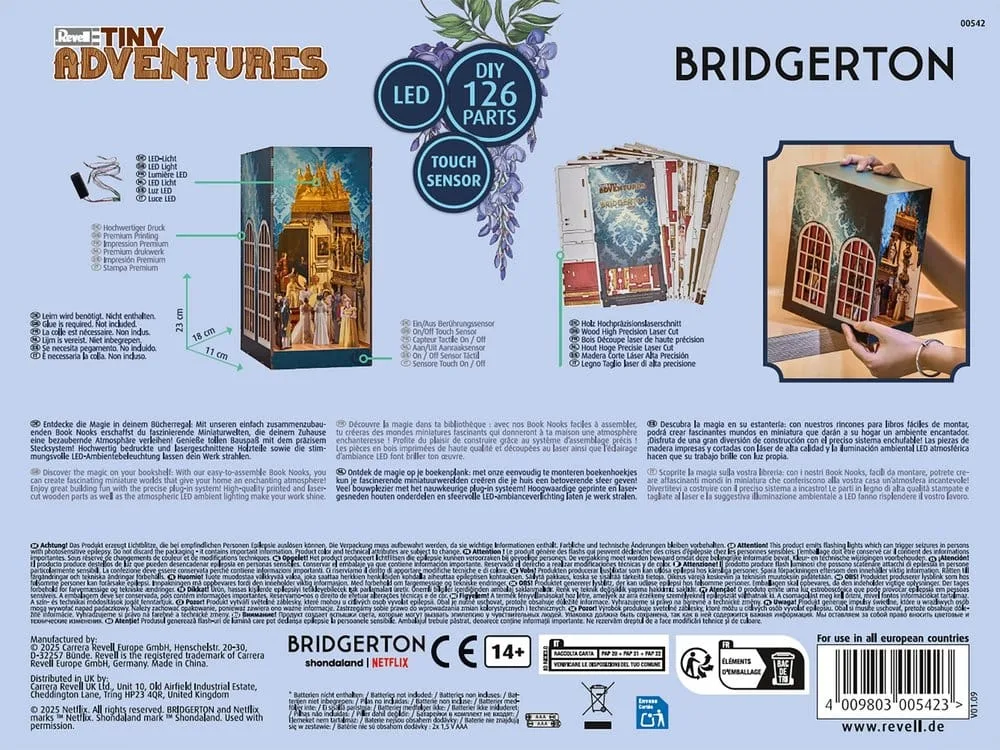 Bridgerton Book Nook – The Duke and I 18 cm 6