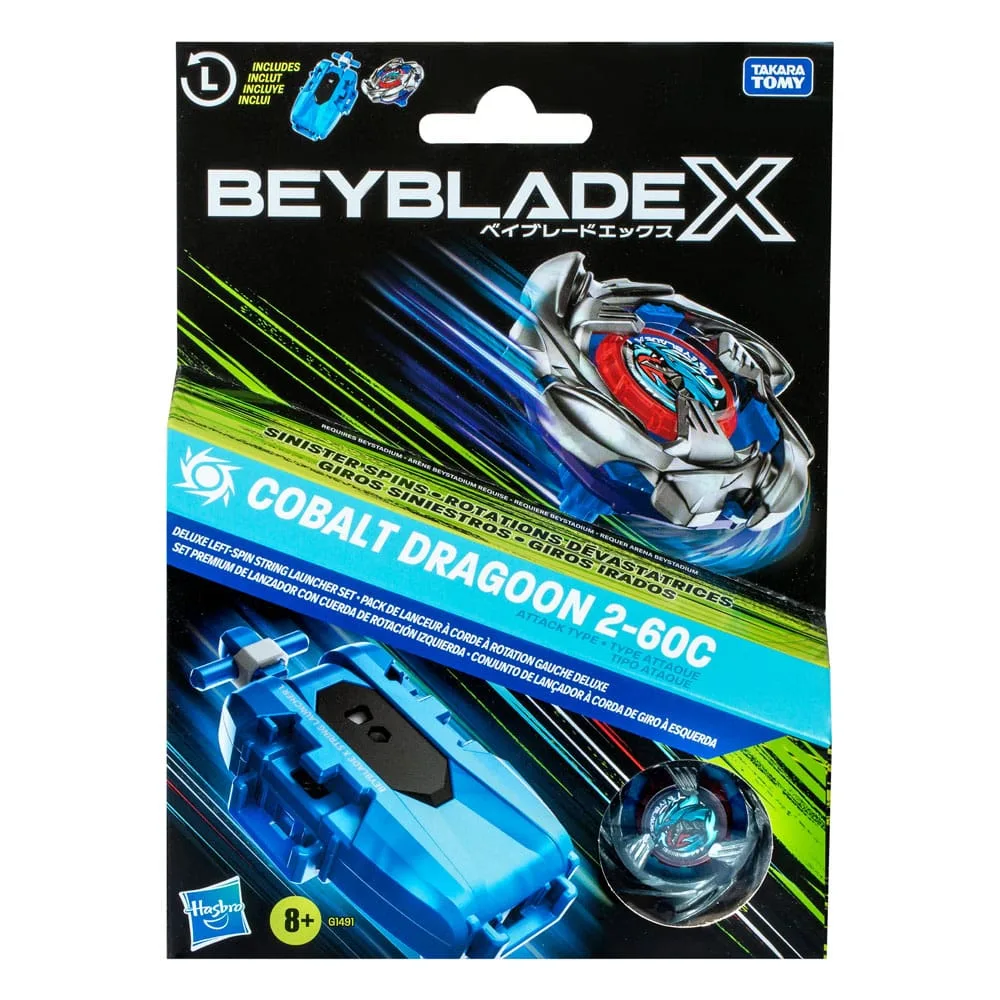 Beyblade X Launcher Set – Cobalt Dragoon 2-60C 4