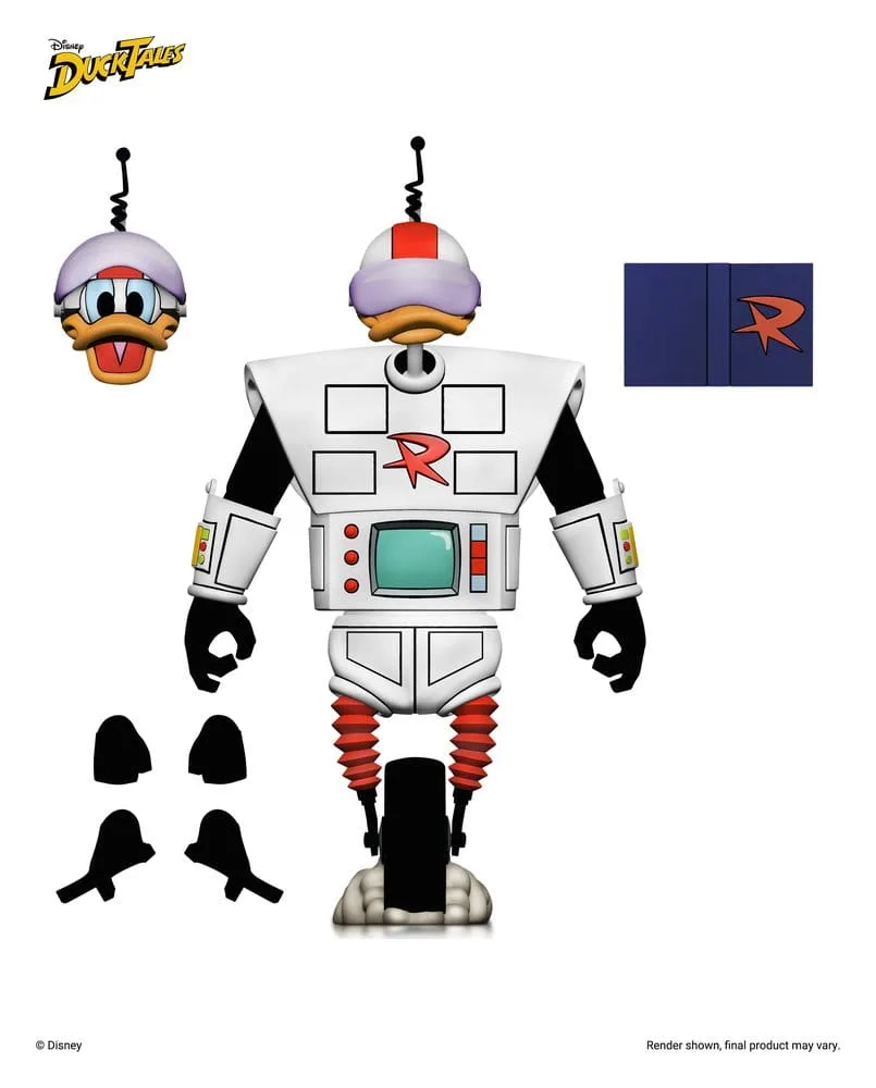 DuckTales Action Figure – Ultimate Gizmoduck 17.8 cm 6