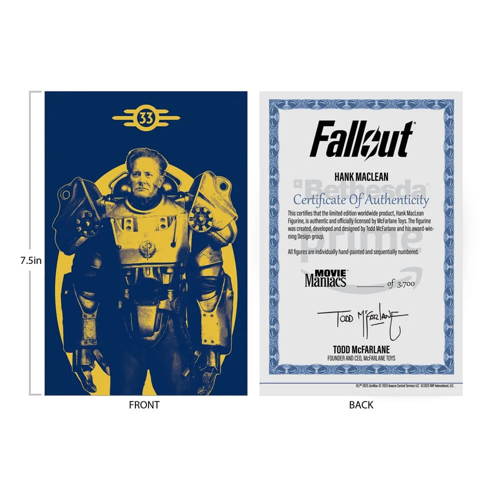 Fallout Figure – Hank MacLean Red Platinum Edition 17 cm 7