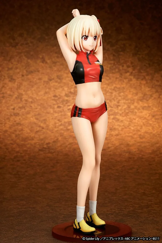 Lycoris Recoil Statue – Chisato Nishikigi Training Wear 24 cm 10