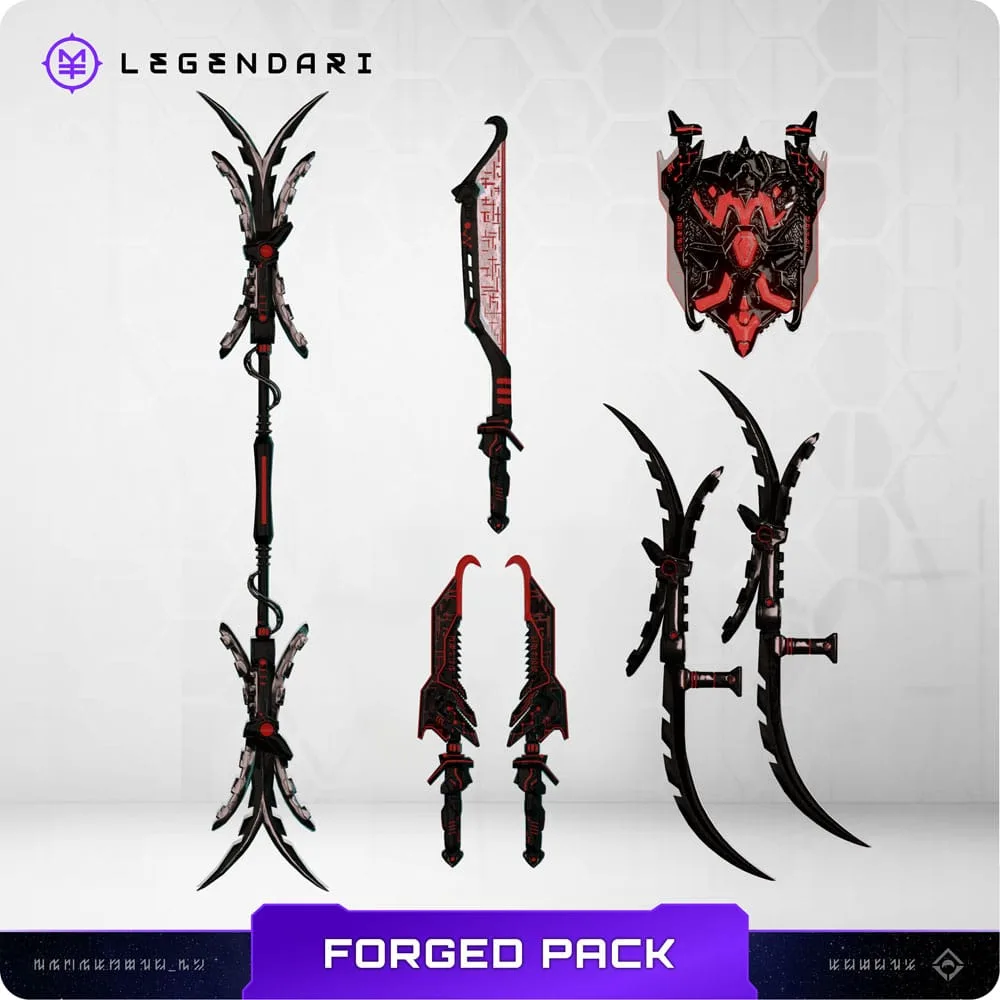 Legendari Accessory Set – Forged Weapons 7 Pieces