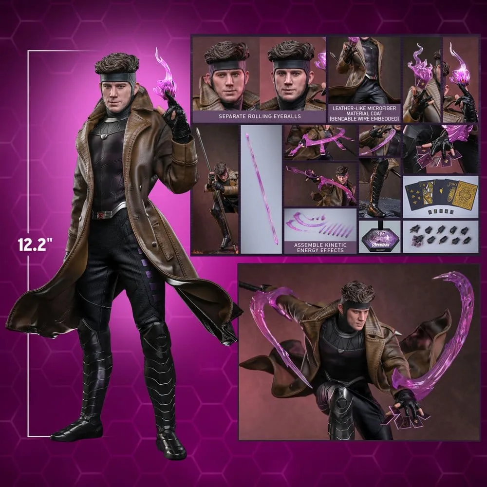 Avengers Doomsday Action Figure – Gambit 1/6 31 cm 3