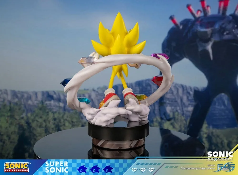 Sonic Frontiers Resin-Statue – Super Sonic 45 cm 8