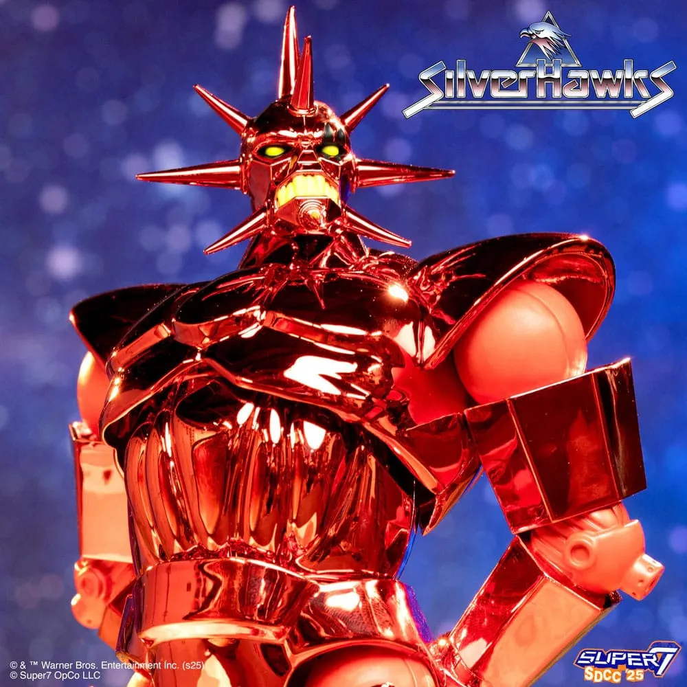 SilverHawks Action Figure – Mon Star Metallic Vac Metal 18 cm 4