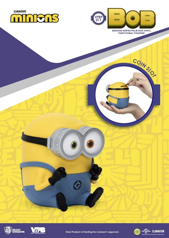 Minions Vinyl Coin Bank – Bob 10 cm 4