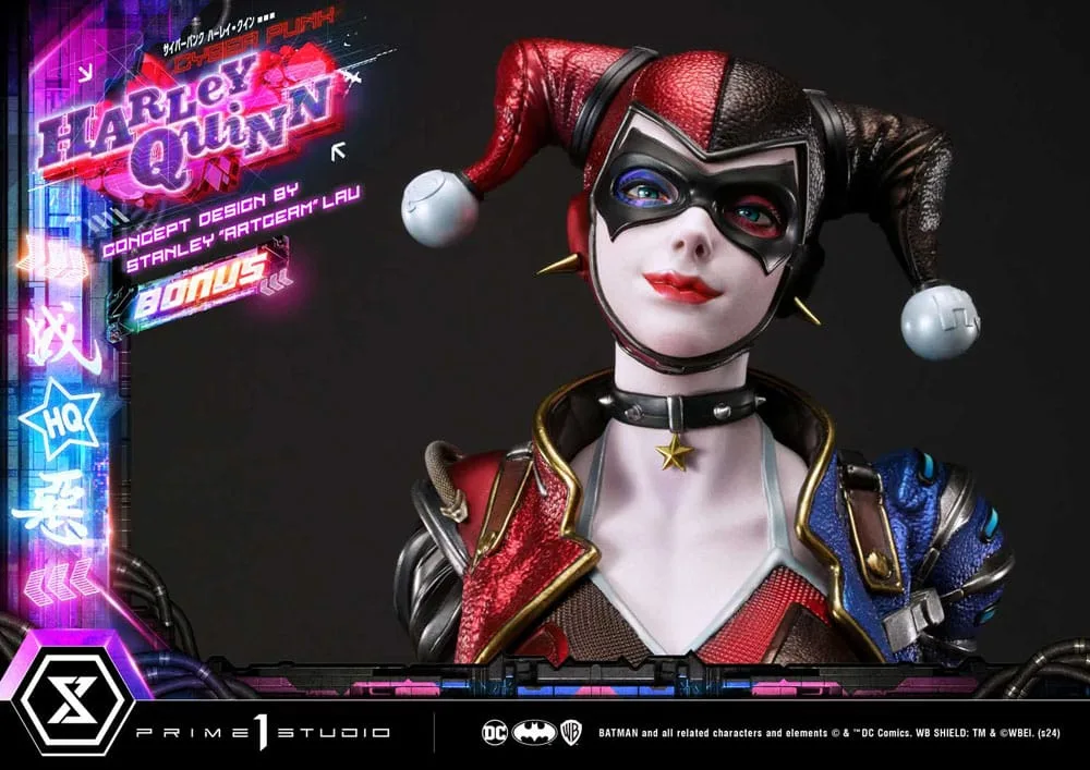 Batman Statue – Cyberpunk Harley Quinn Deluxe Bonus 60 cm 2