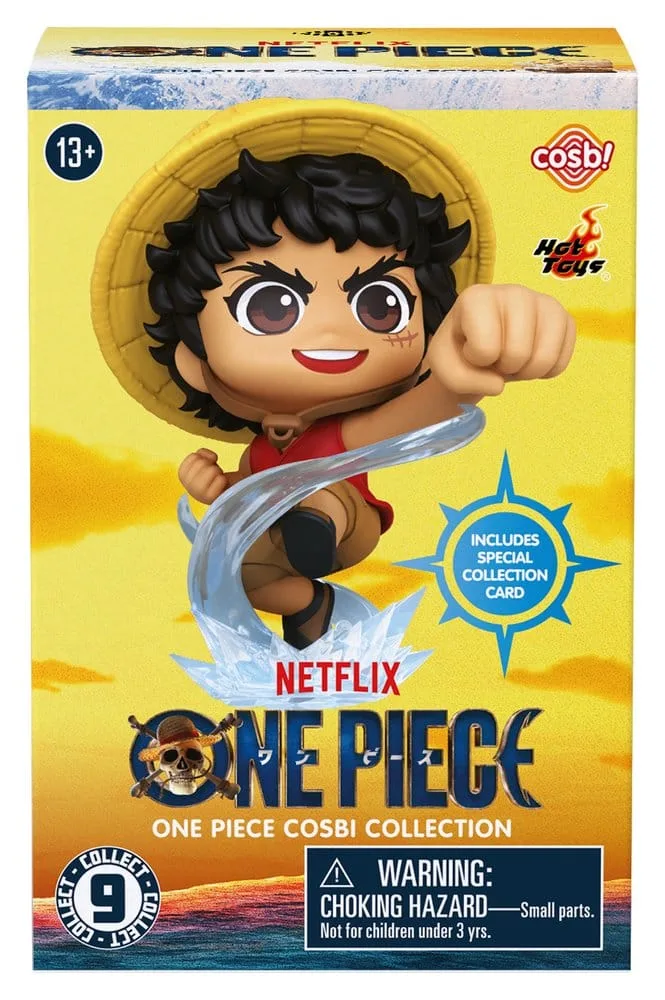 One Piece Cosbi Mini Figures – Blind Box Display of 8 8 cm 5