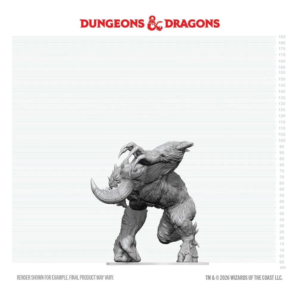 Dungeons & Dragons Onbeschilderde Miniatuur – Goristro 15 cm 3