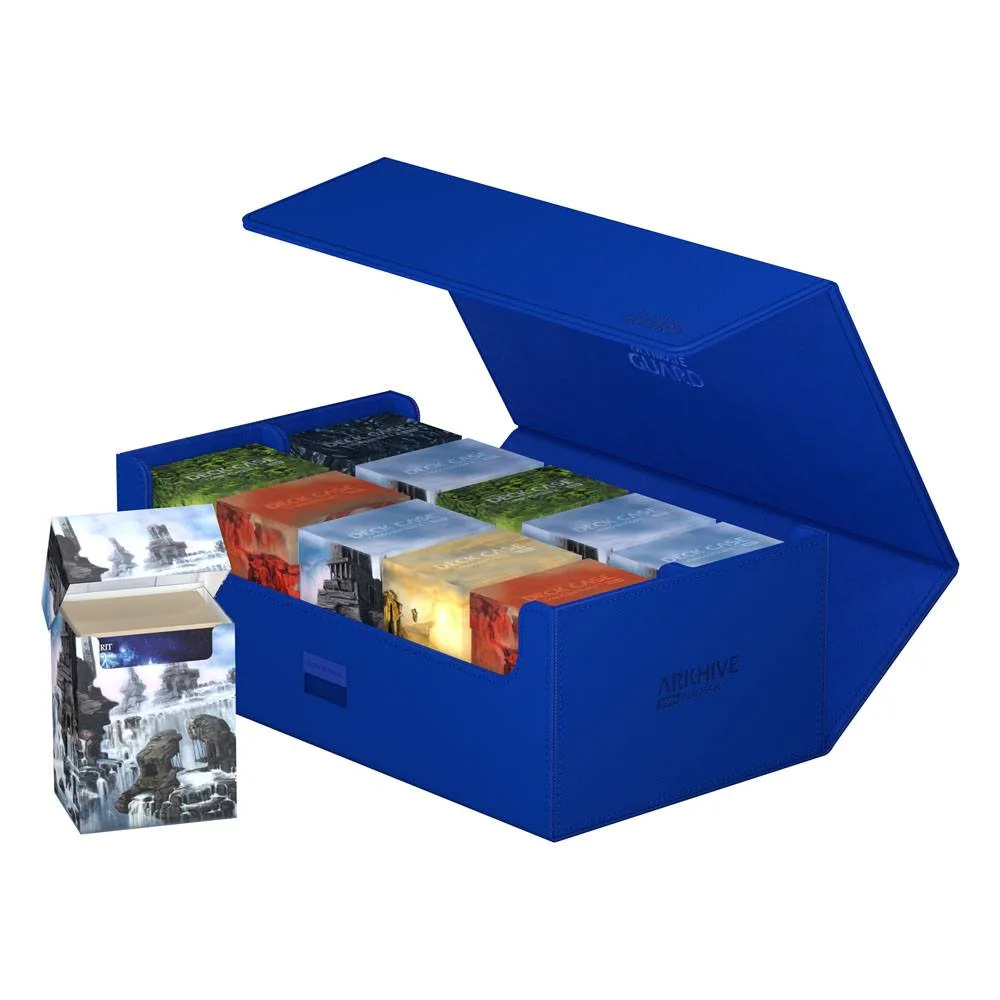 Ultimate Guard Card Box – Arkhive 800+ Xenoskin Blue 11