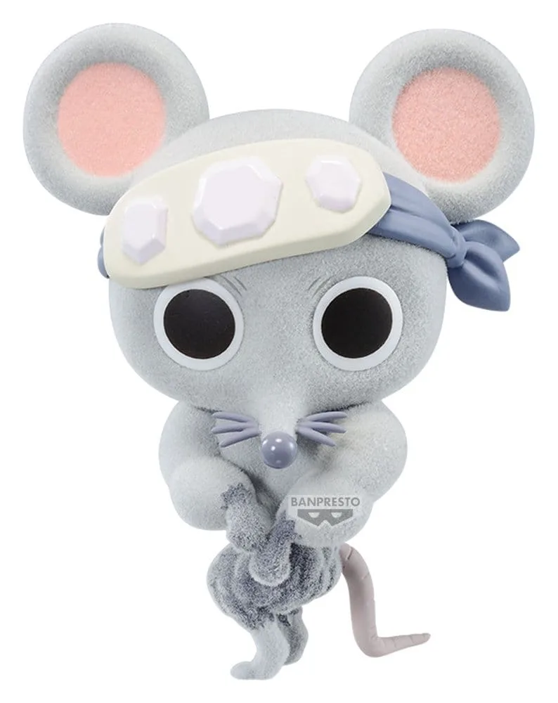 Demon Slayer PVC Figure – Fluffy Puffy Muscular Mice Version B 7 cm 1
