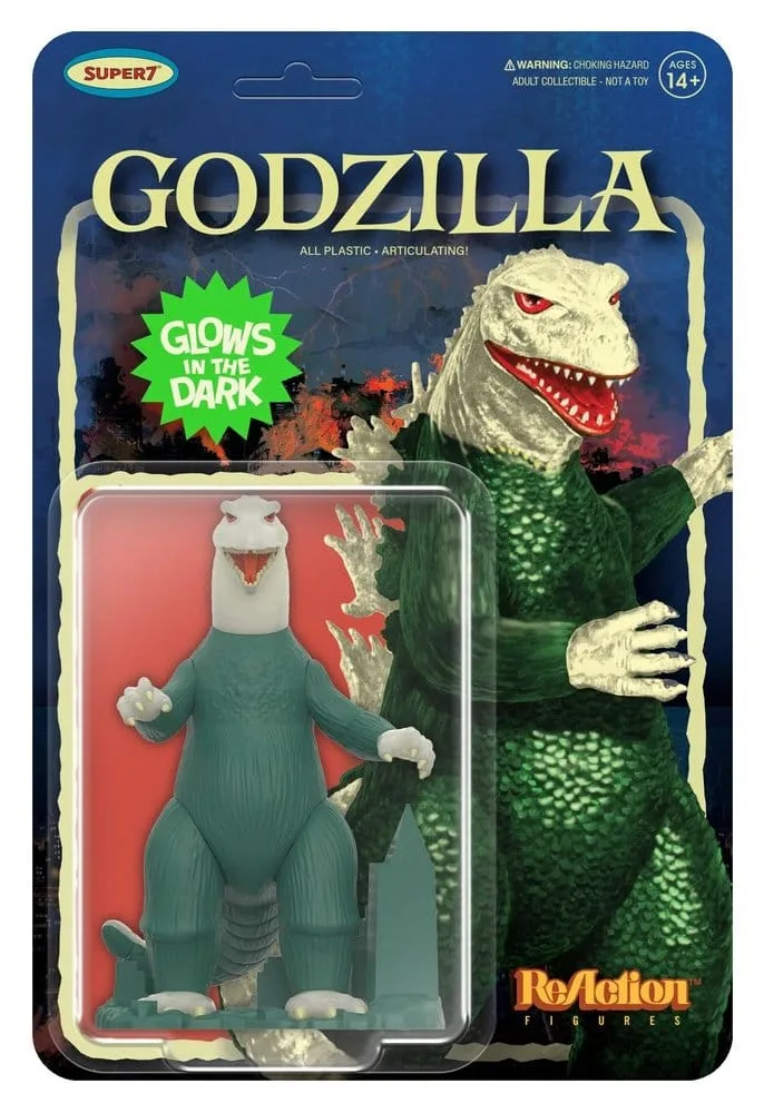 Godzilla Action Figure – ReAction Model Kit Glow Edition 10 cm