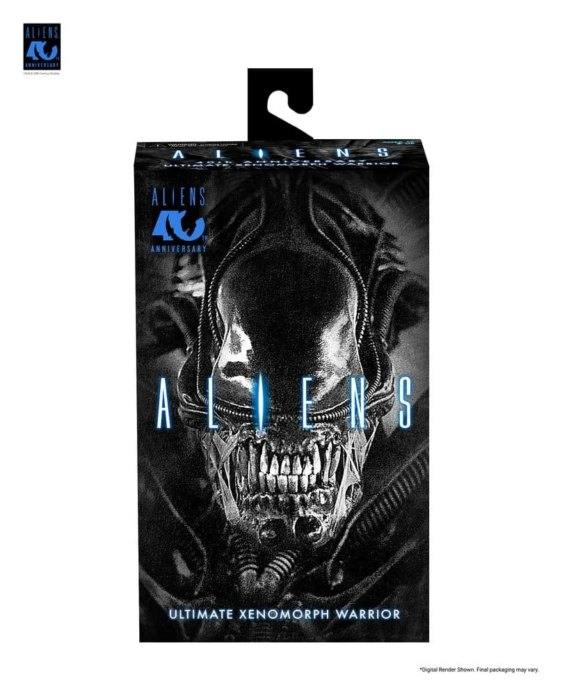 Aliens Action Figure – Black Xenomorph Warrior 23 cm 2