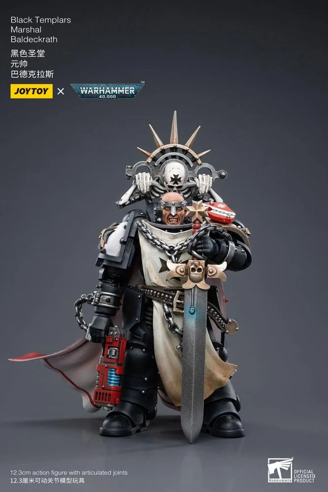 Warhammer 40k Action Figure – Marshal Baldeckrath 12 cm 2