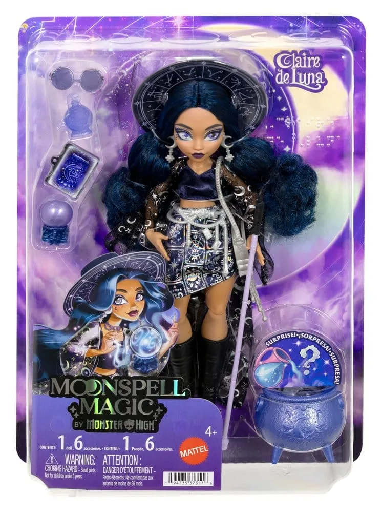 Monster High Doll – Moonspell Magic Claire de Luna 6
