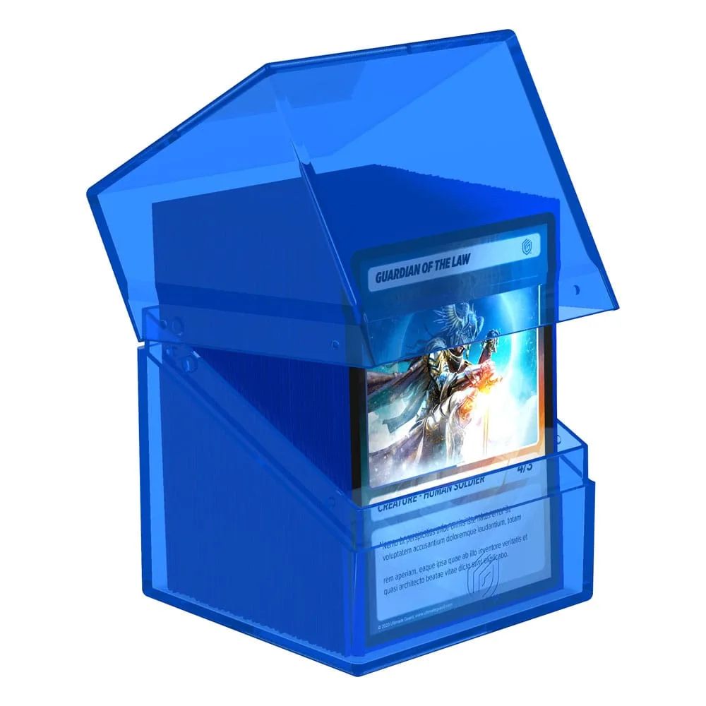 Ultimate Guard Deck Box – Boulder 100+ Clear Sapphire 2