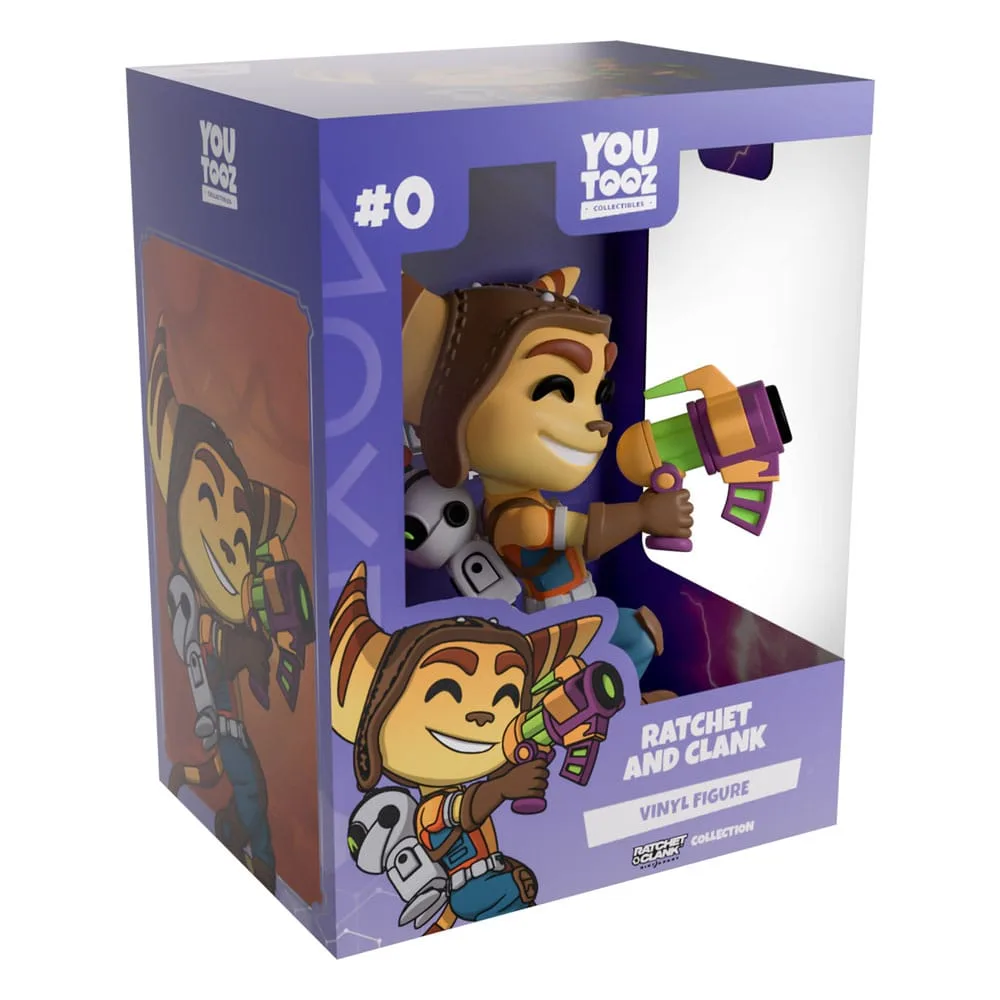 Ratchet & Clank Vinyl Figure – Youtooz Burst Pistol Pose 6