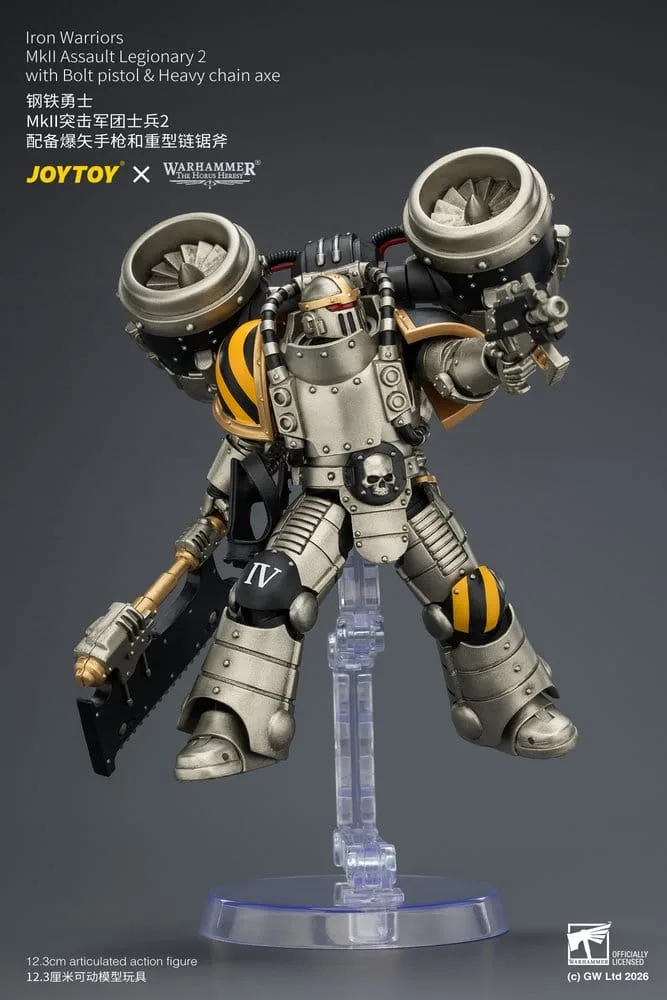 Warhammer Figure – Iron Warriors MkII Assault Legionary 2 12.3 cm 16