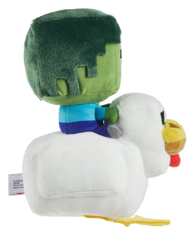 Minecraft Deluxe Plush – Chicken Jockey 20 cm 5