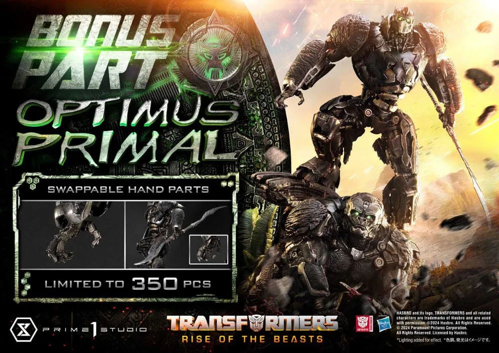 Transformers Statue – Optimus Primal Ultimate Bonus Version 2
