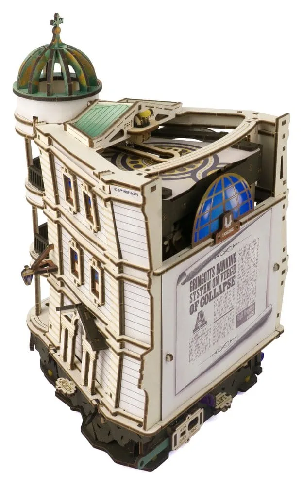 Harry Potter Wooden Model Kit – Gringotts Bank Marble Run 15