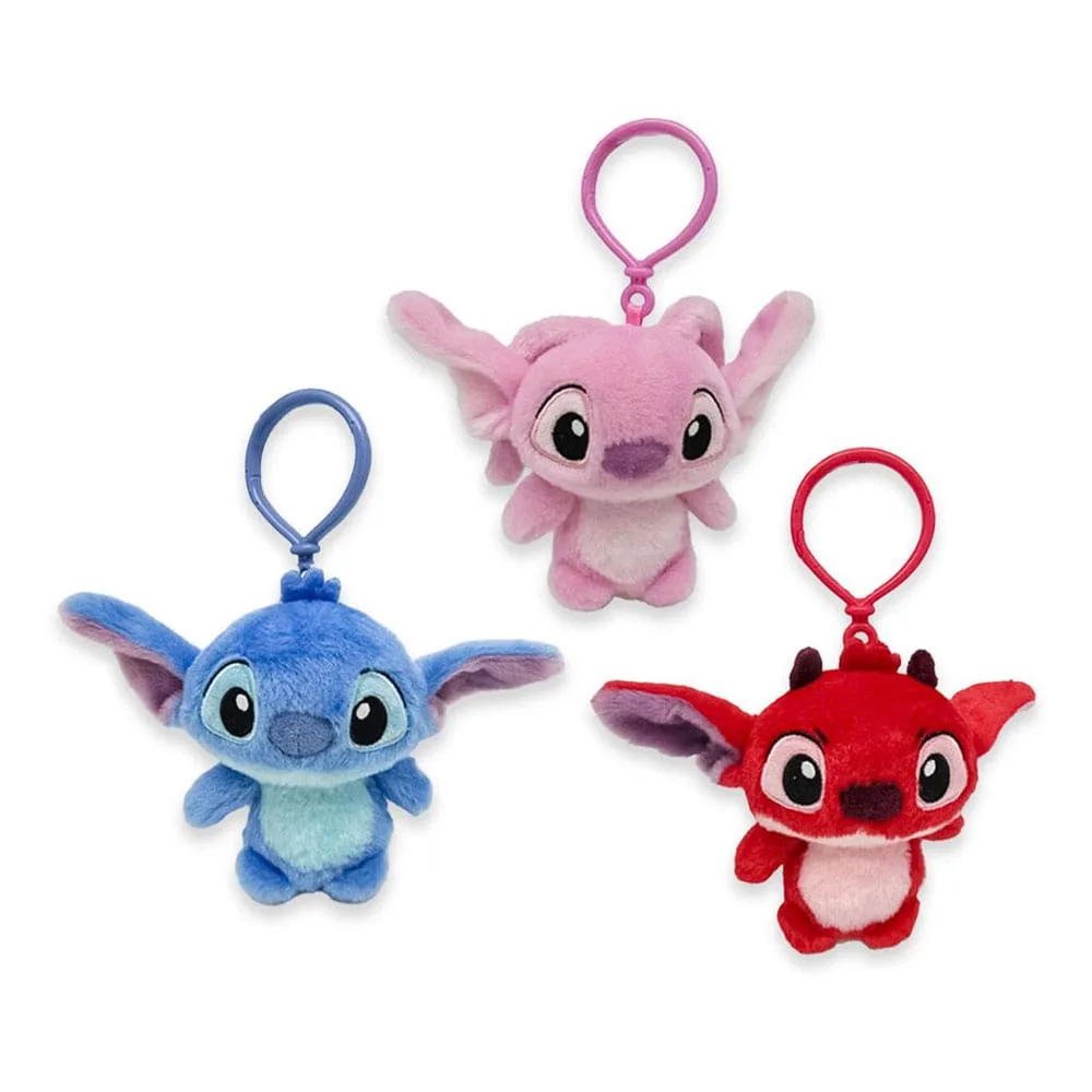 Lilo & Stitch Plush Keychains – 24-Piece Assortment 12 cm