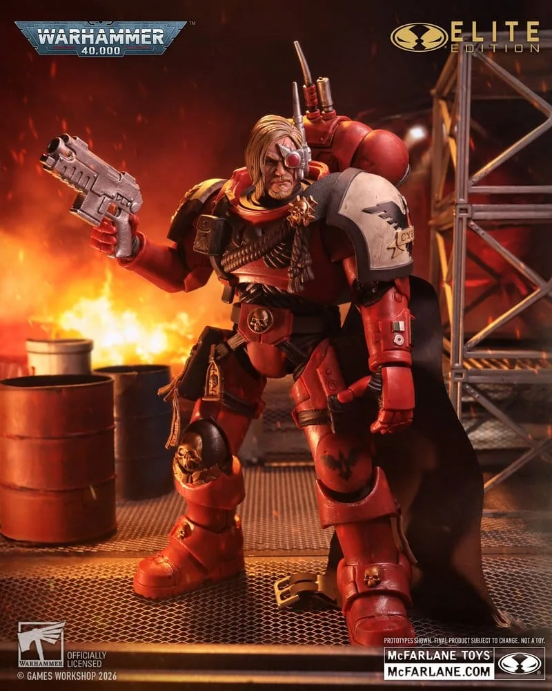 Warhammer 40,000 Action Figure – Captain Cyrus Elite Edition 20 cm 11