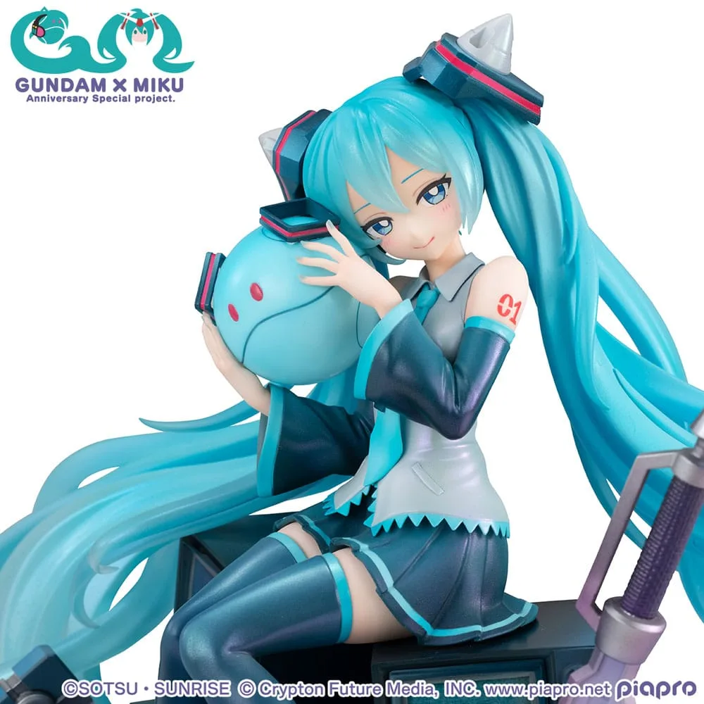 Gundam x Hatsune Miku Statue – Lucrea 45th Anniversary 17 cm 6