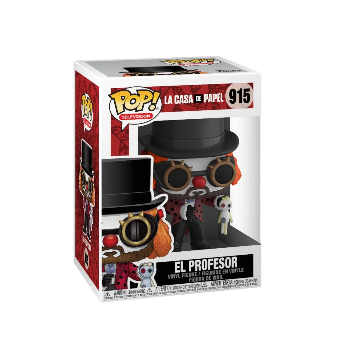 Money Heist Vinyl Figure – Pop Professor O Clown 9 cm 2