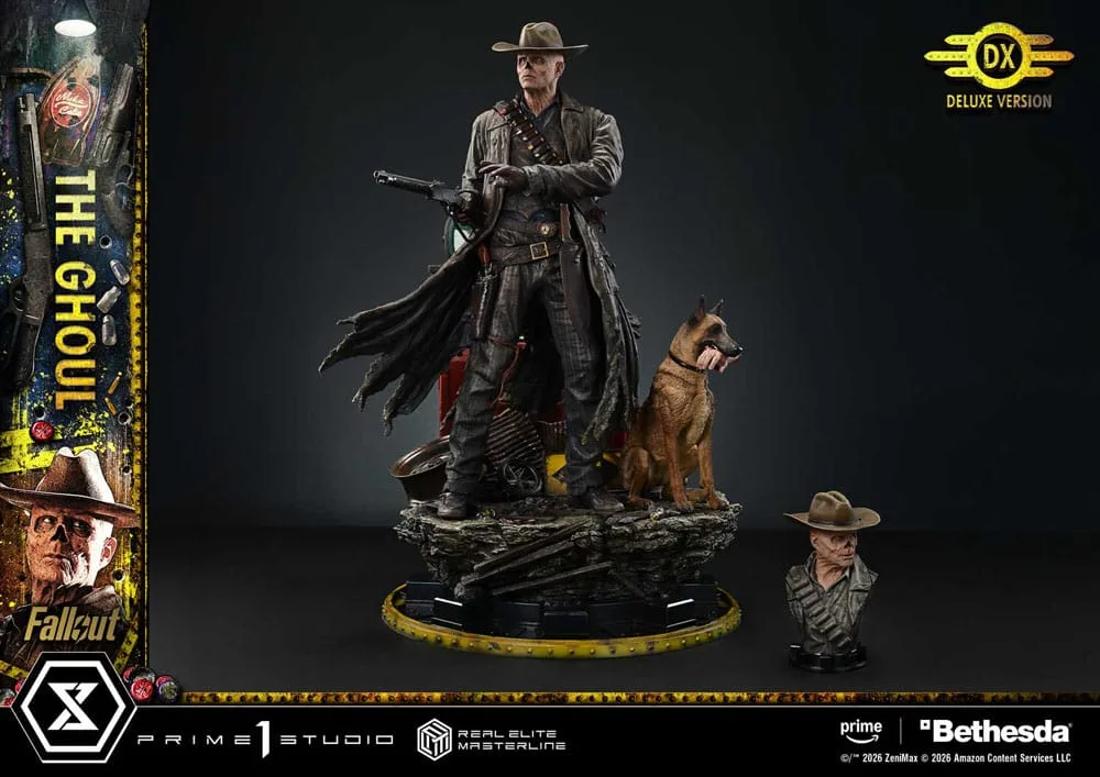Fallout TV Series Statue – The Ghoul Deluxe 1/4 Scale 64 cm 20